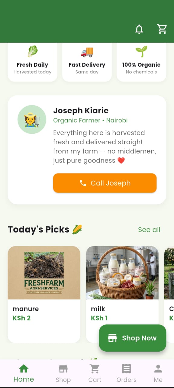 FreshFarm App